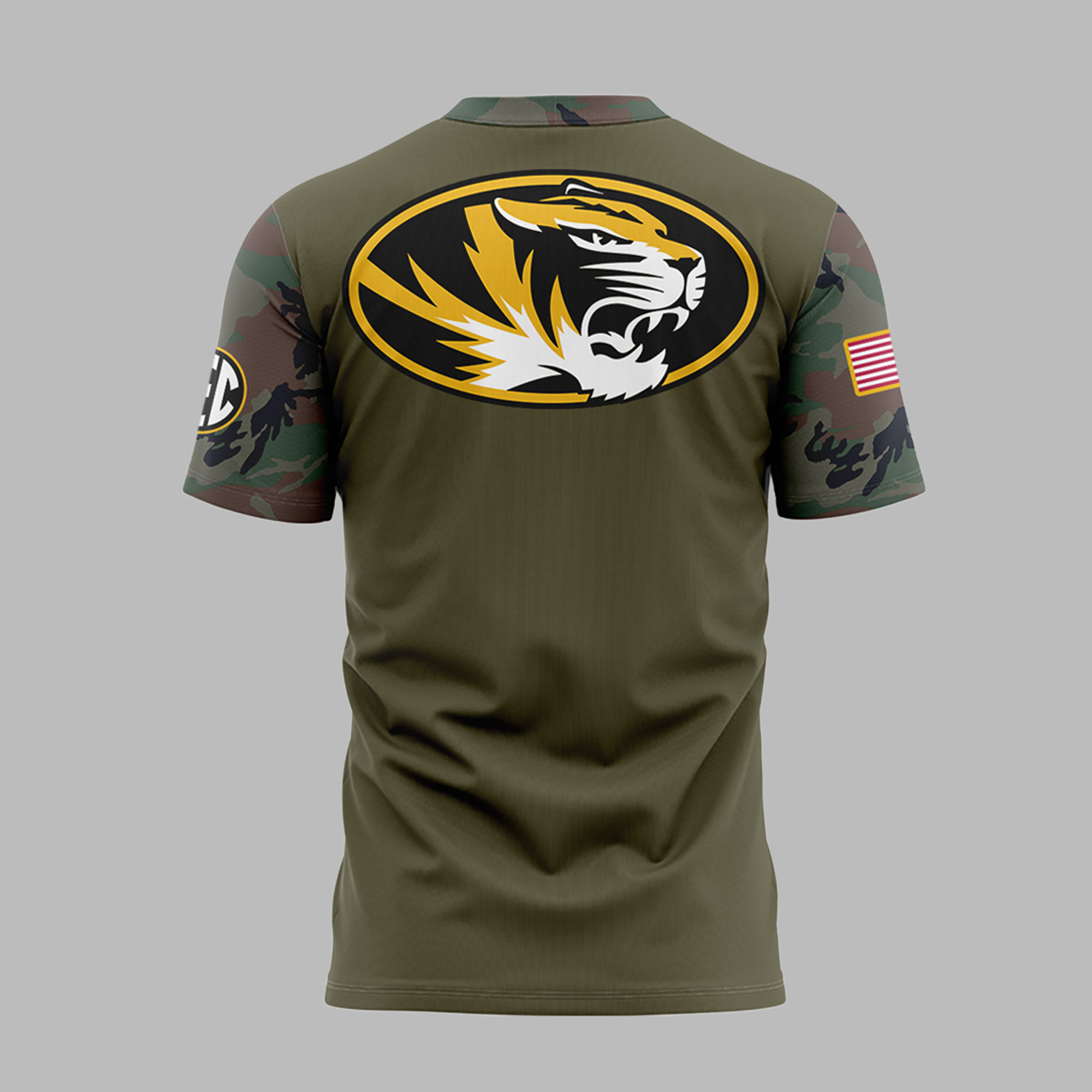 Mizzou Football Military Appreciation Hoodie