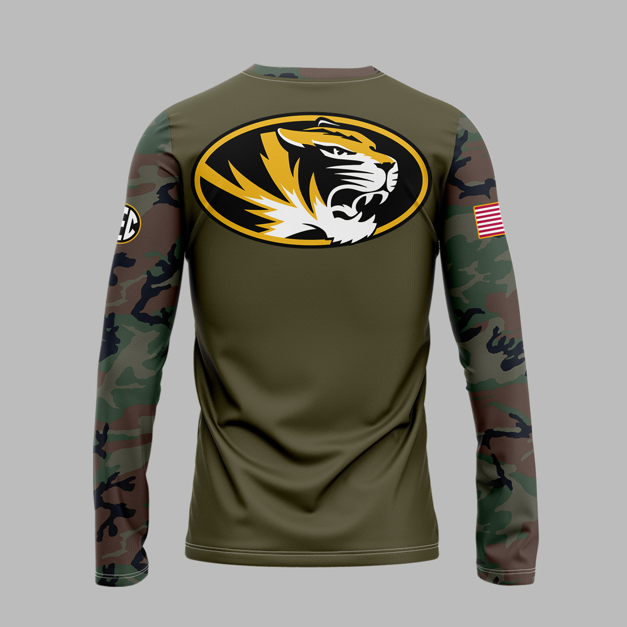 Mizzou Football Military Appreciation Hoodie