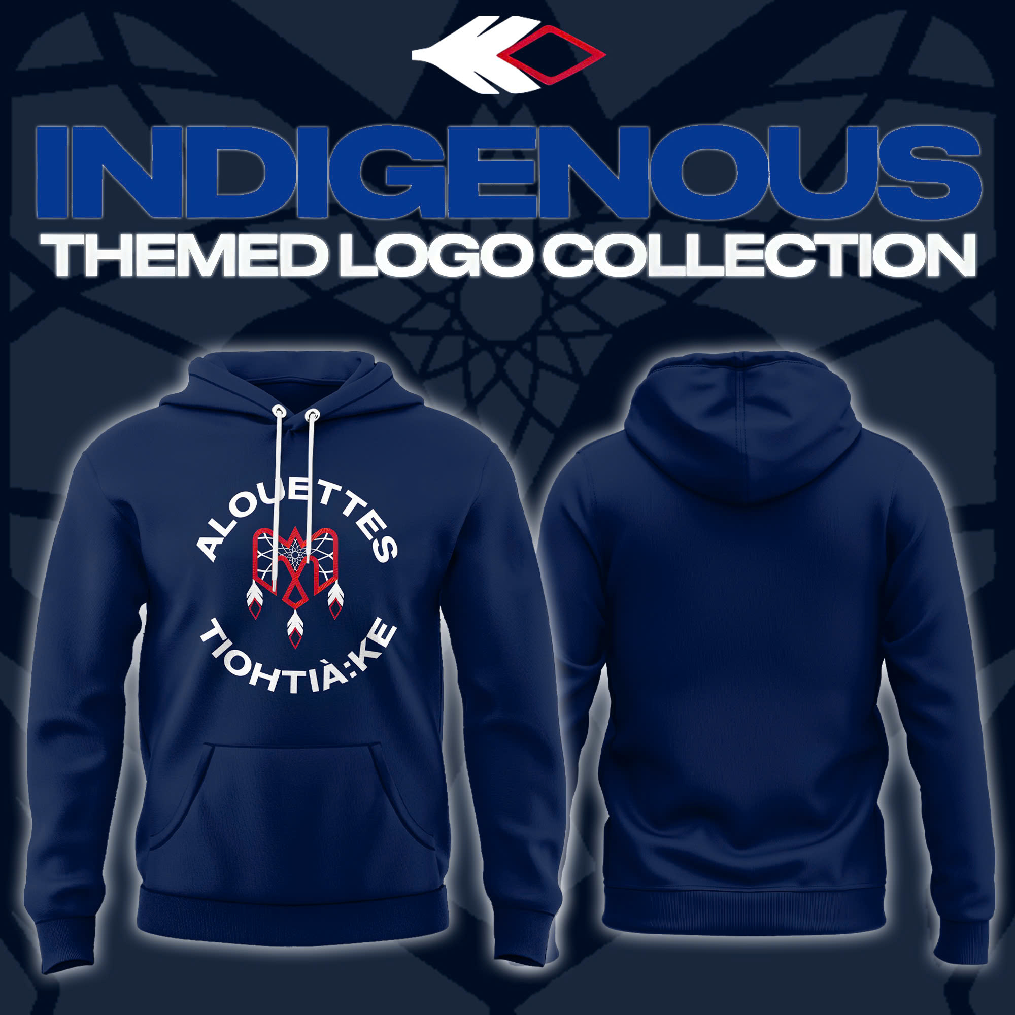 Montreal Alouettes Indigenous Hoodie