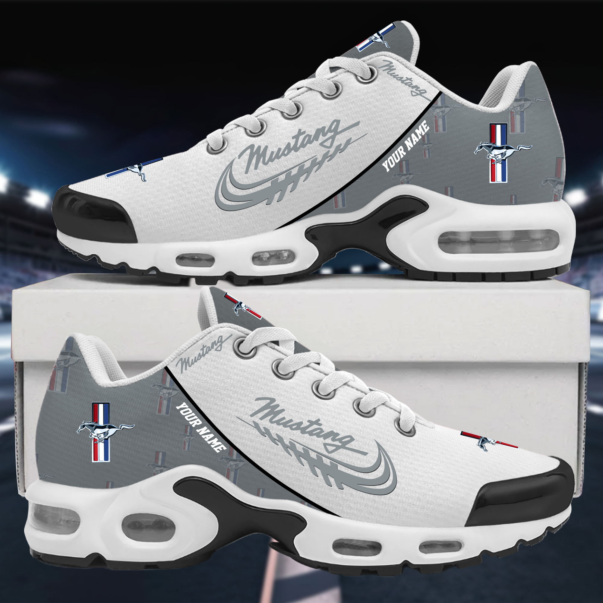 Mustang Custom Name Sport Shoes VS40