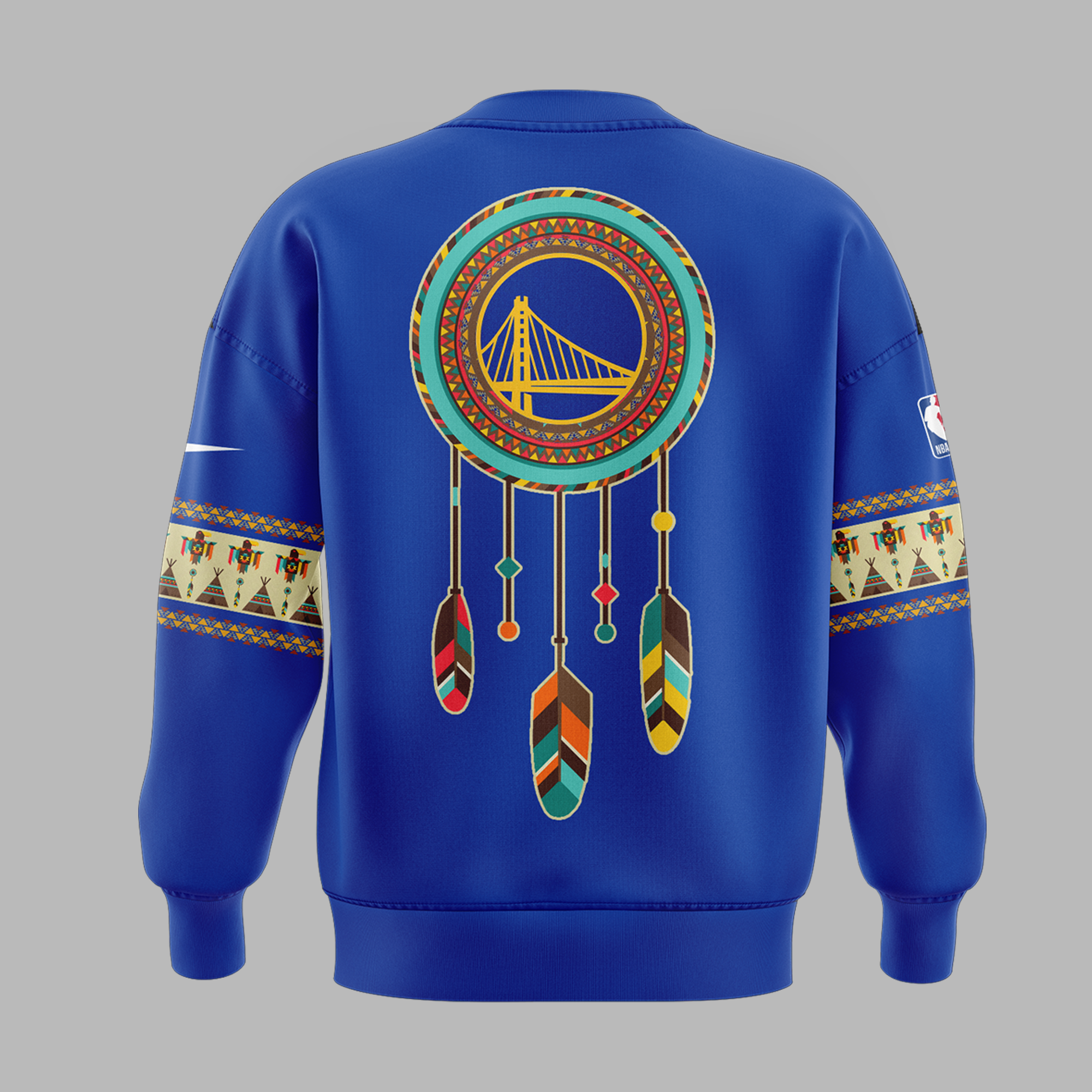 Native American Heritage Night Golden State Warriors Basketball Zip Hoodie
