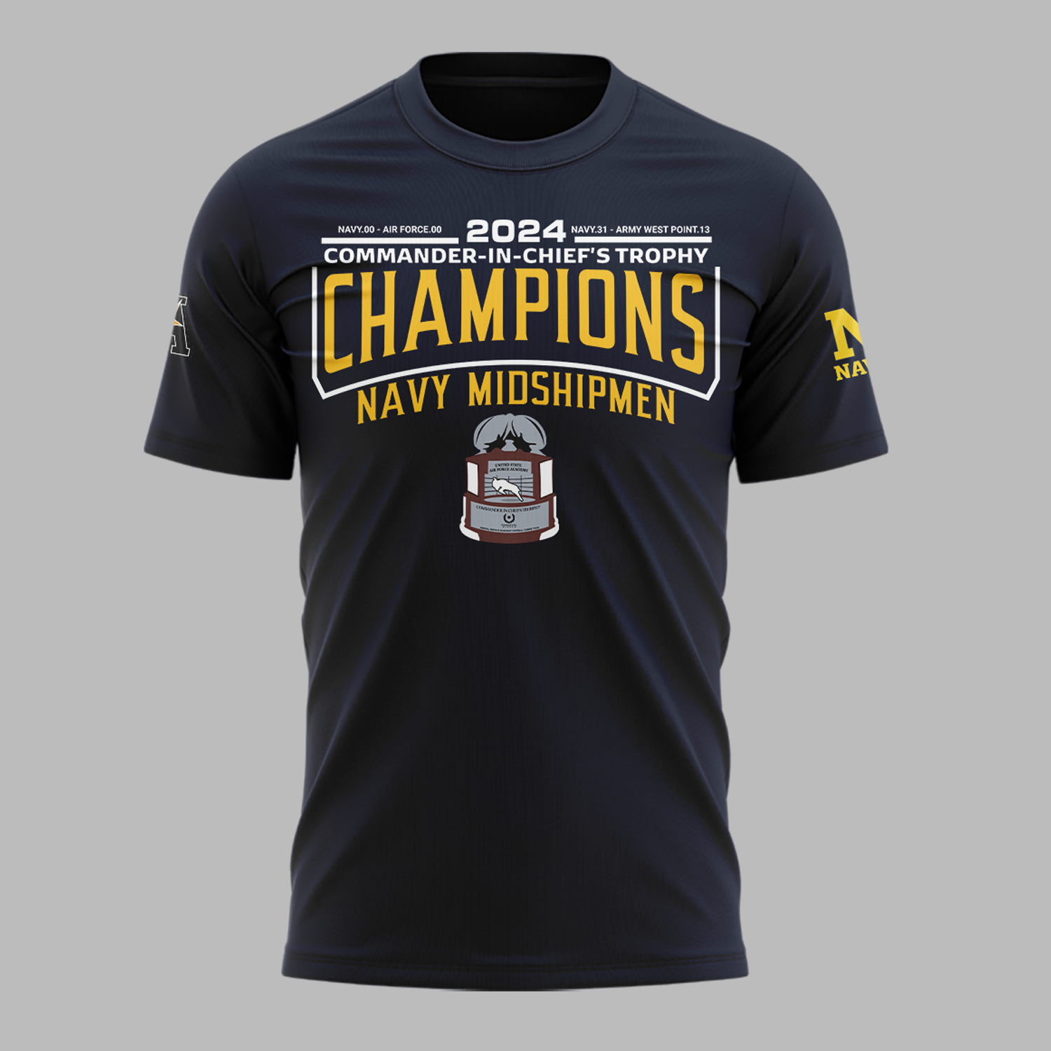 Navy Midshipmen CIC Trophy Champions Hoodie
