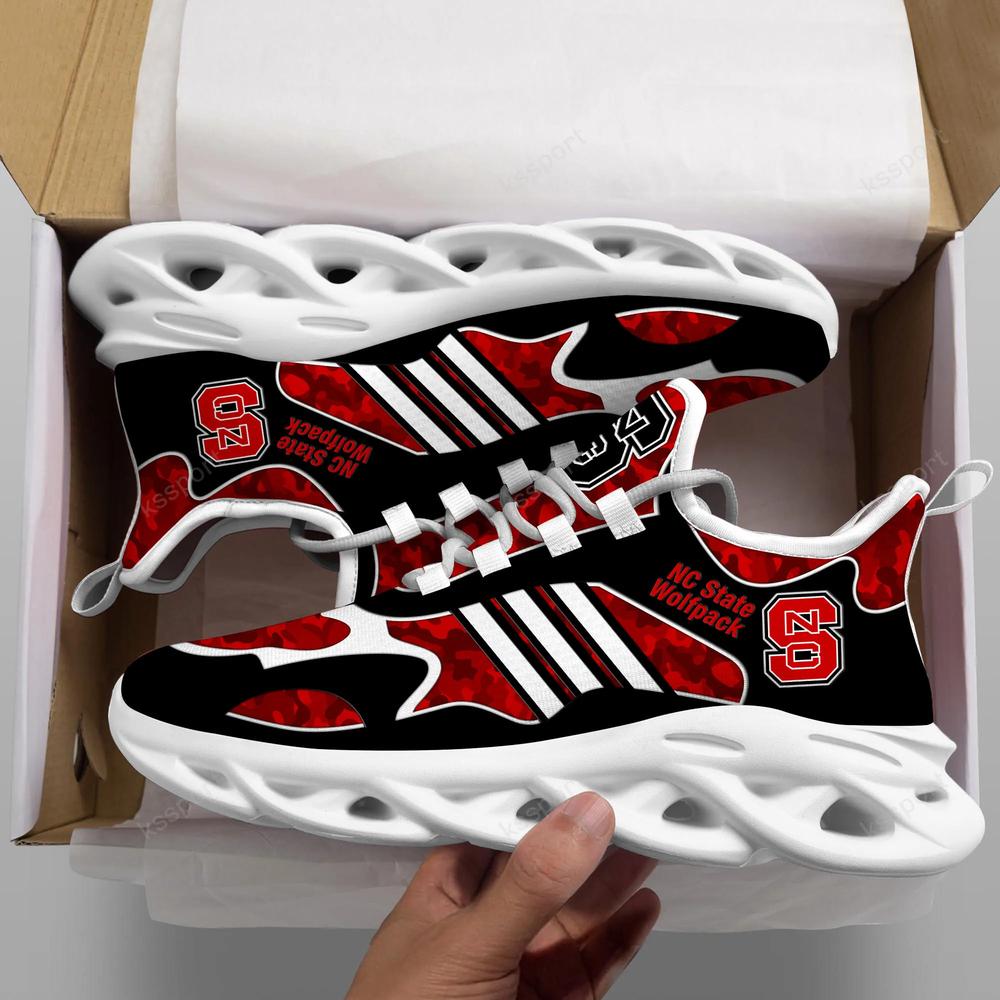 Nc State Wolfpack Max Soul Clunky, Camo Running Sneakers For Fan Ever