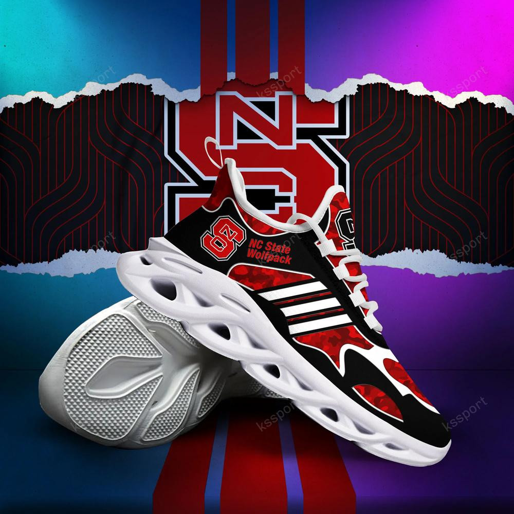 Nc State Wolfpack Max Soul Clunky, Camo Running Sneakers For Fan Ever