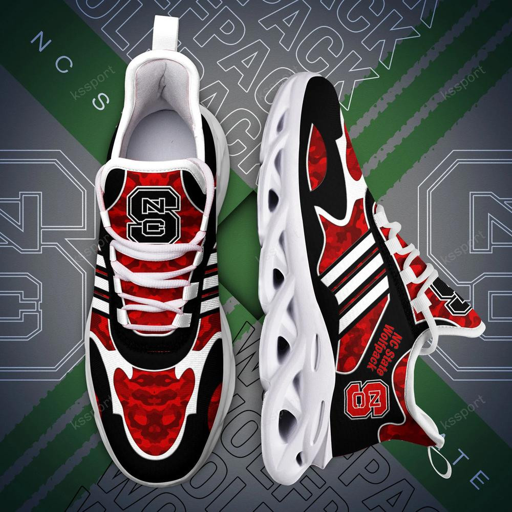 Nc State Wolfpack Max Soul Clunky, Camo Running Sneakers For Fan Ever