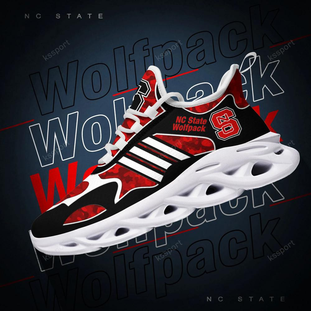 Nc State Wolfpack Max Soul Clunky, Camo Running Sneakers For Fan Ever