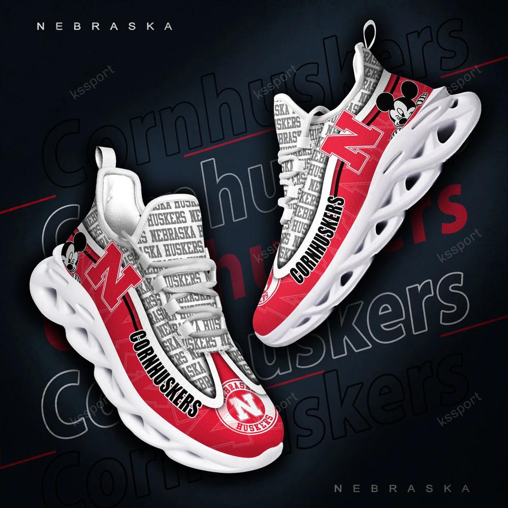 Nebraska Cornhuskers Max Soul Clunky Sneakers