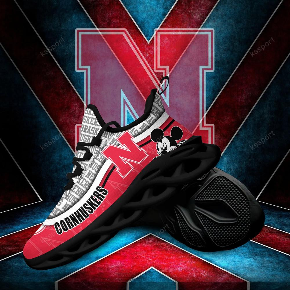 Nebraska Cornhuskers Max Soul Clunky Sneakers