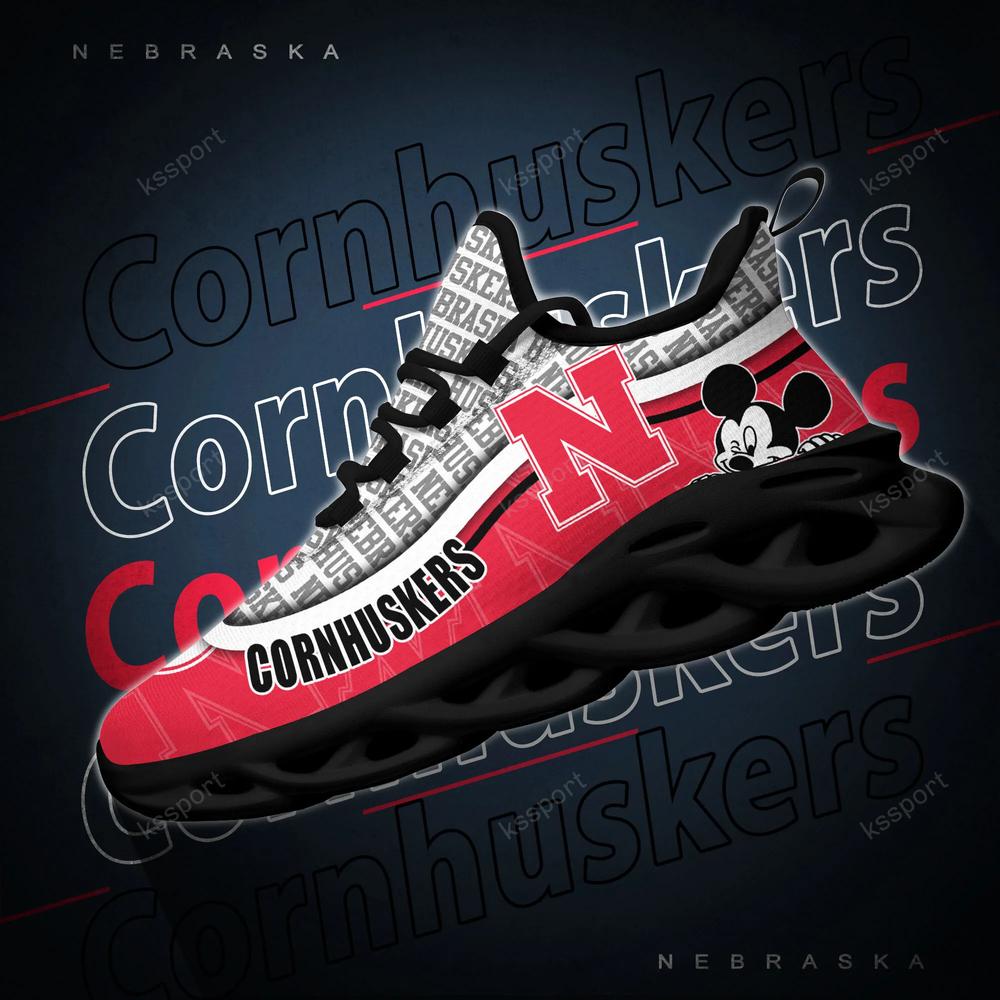 Nebraska Cornhuskers Max Soul Clunky Sneakers