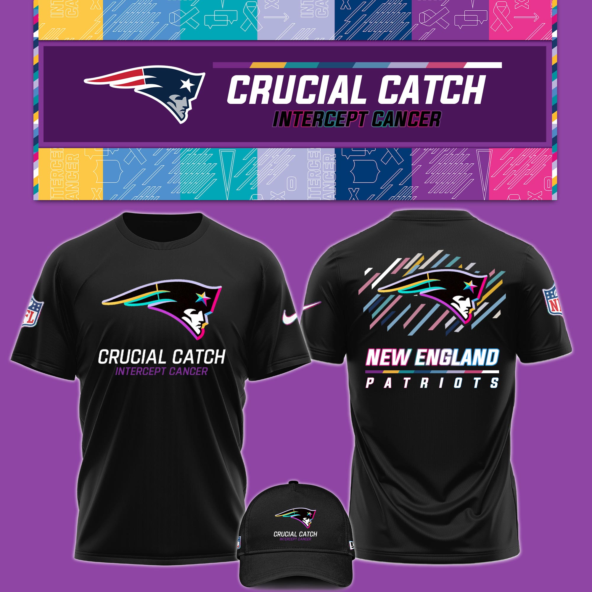 New England Patriots Crucial Catch Hoodie