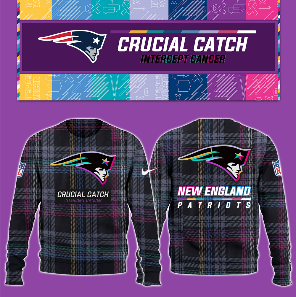 New England Patriots Crucial Catch Hoodie V2