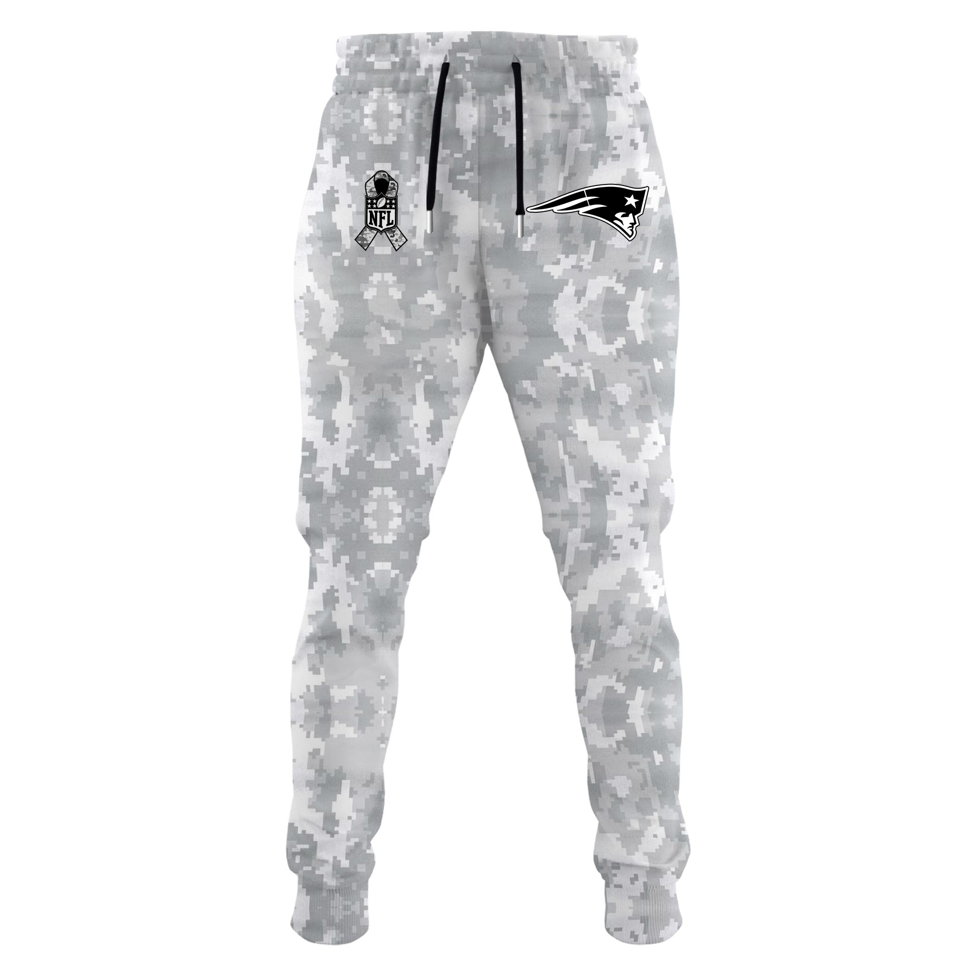 New England Patriots Salute to Service Club Camo Hoodie #3