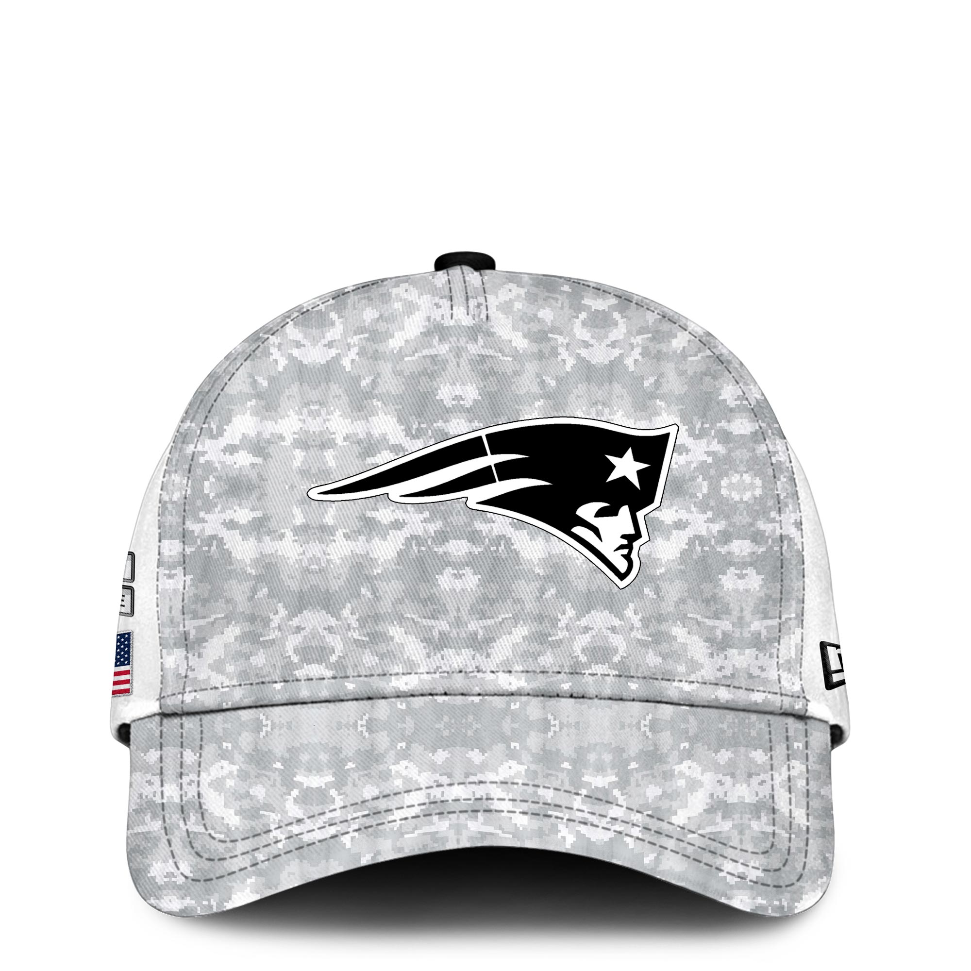 New England Patriots Salute to Service Club Camo Hoodie #3