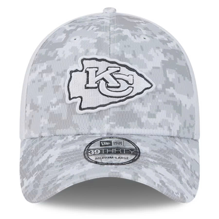 New Era Kansas City Chiefs Salute To Service Digital Camo 39THIRTY Flex Hat