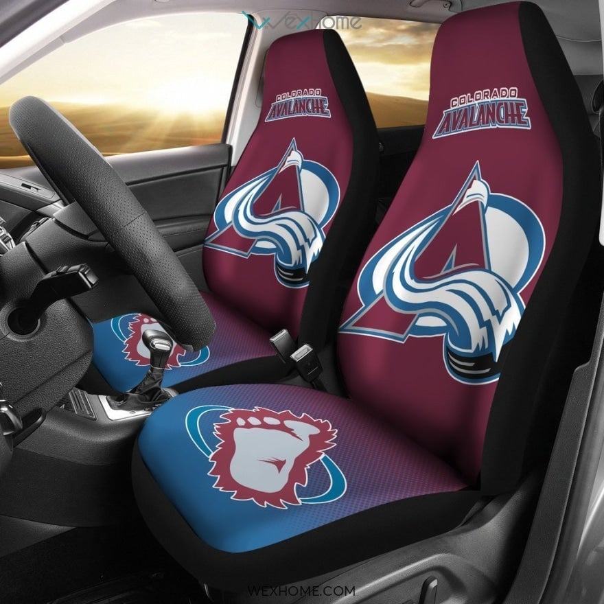New Fashion Fantastic Colorado Avalanche Car Seat Covers Unique Car Gift 2021
