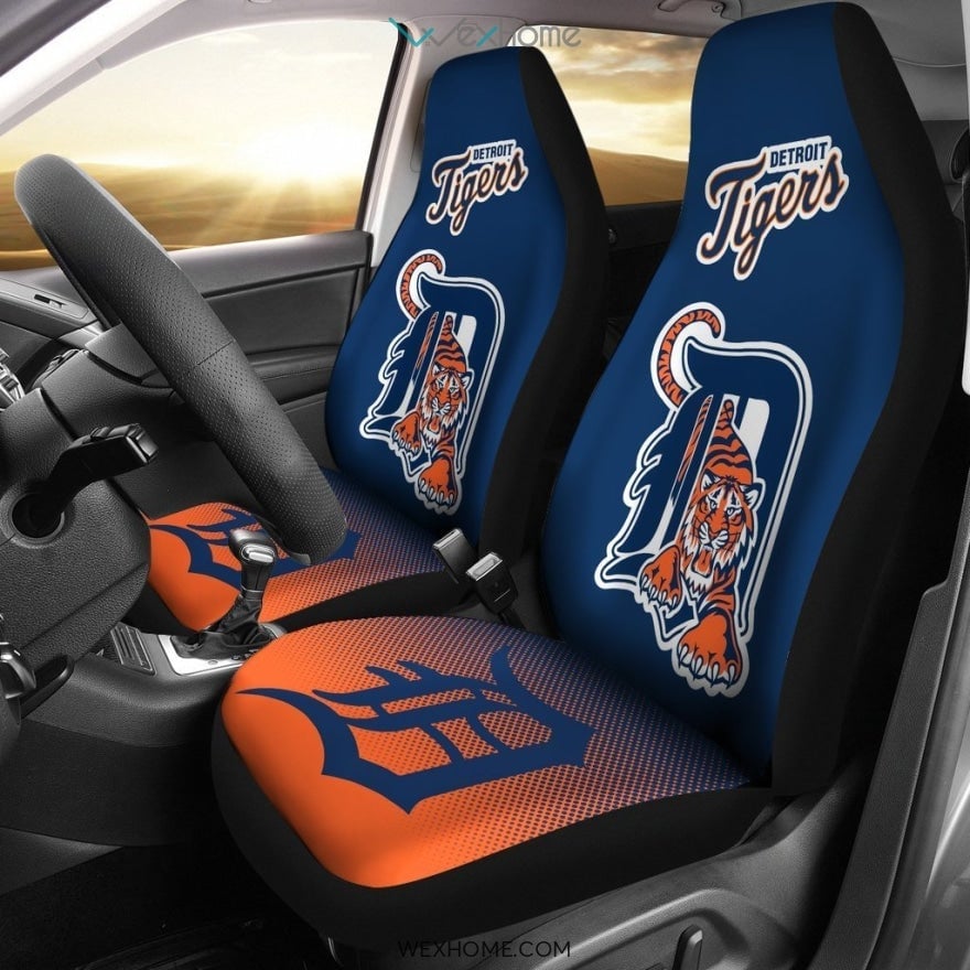 New Fashion Fantastic Detroit Tigers Car Seat Covers Unique Car Gift 2021