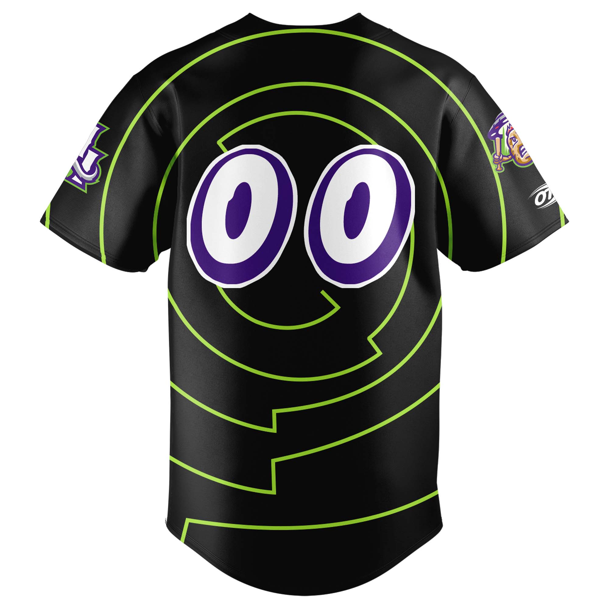 New Hampshire Fisher Cats SPACE POTATOES Jersey