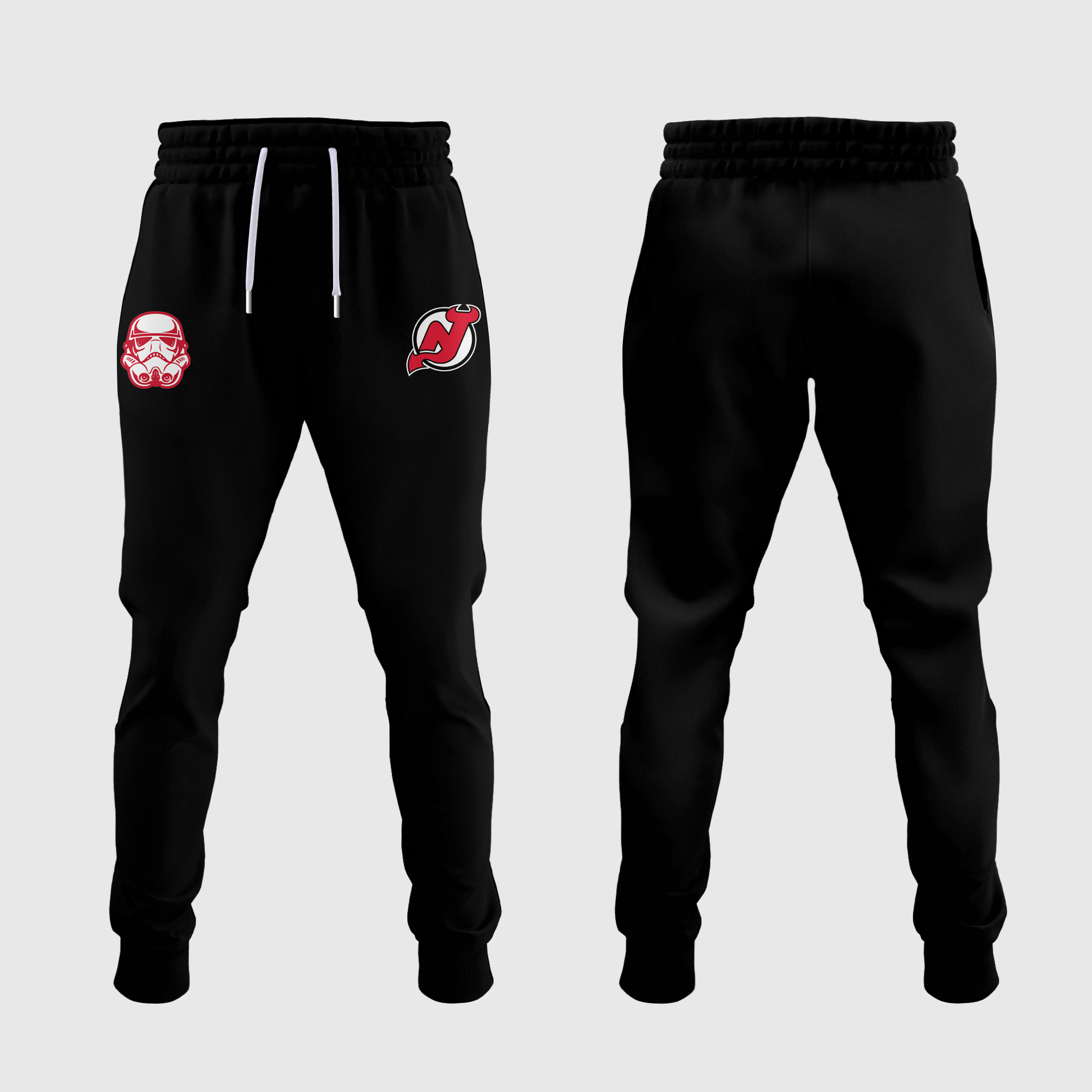 New Jersey Devils x Star Wars Night Lace Up Hoodie