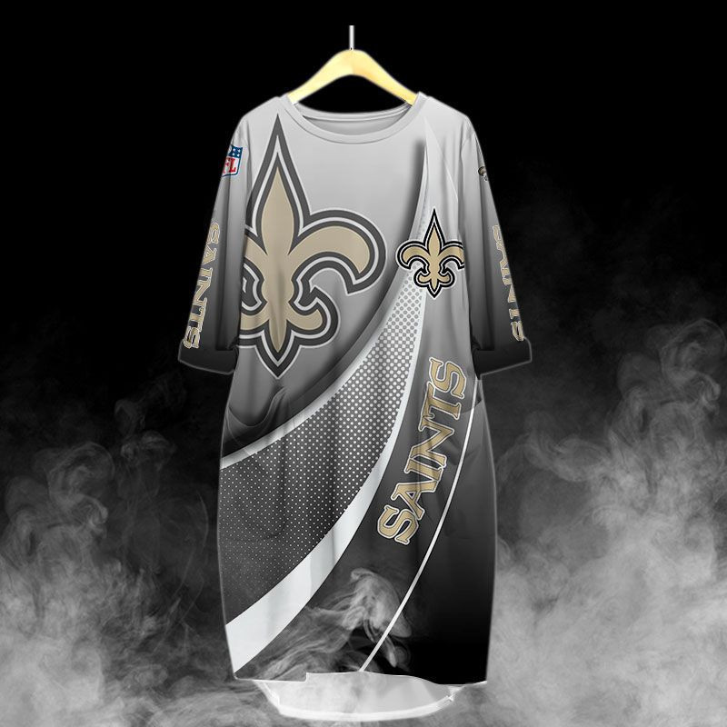 New Orleans Saints All Over Print Caftan2716