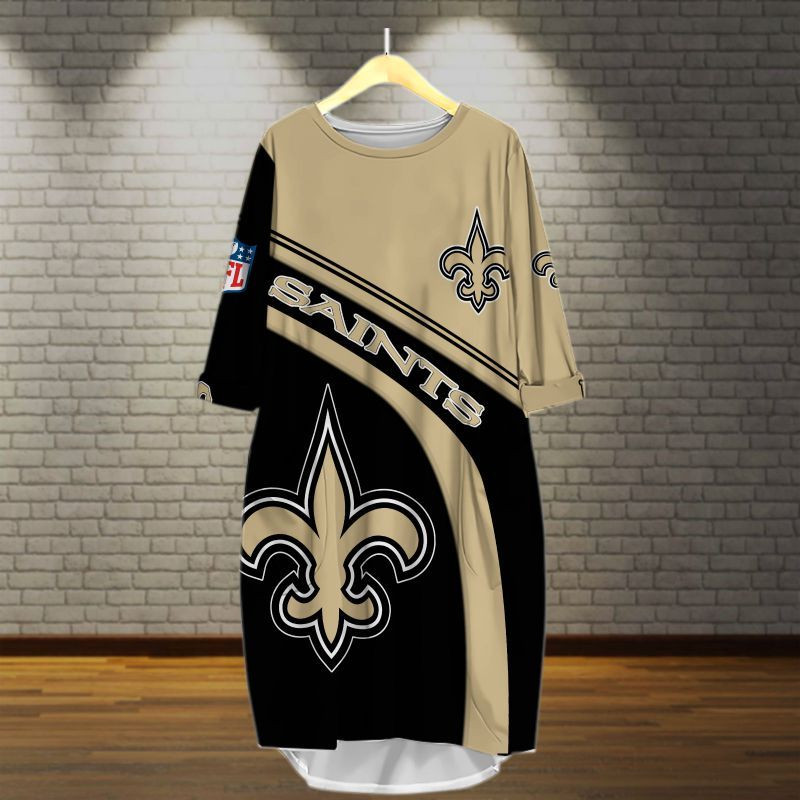 New Orleans Saints All Over Print Caftan3398