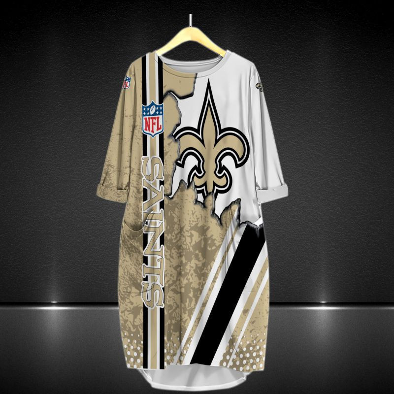 New Orleans Saints All Over Print Caftan3699