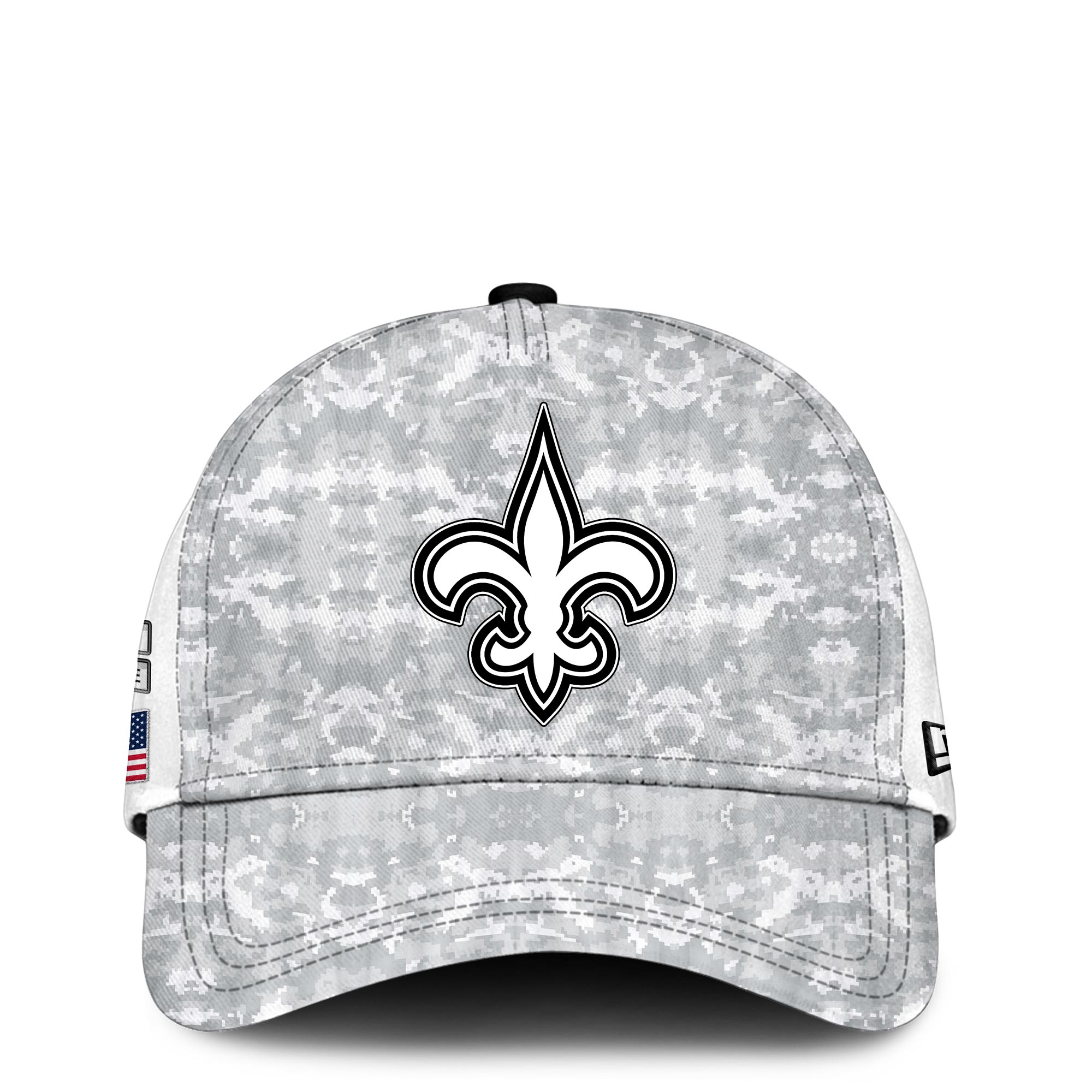 New Orleans Saints Arctic Camo Salute to Service Club Hoodie 2024