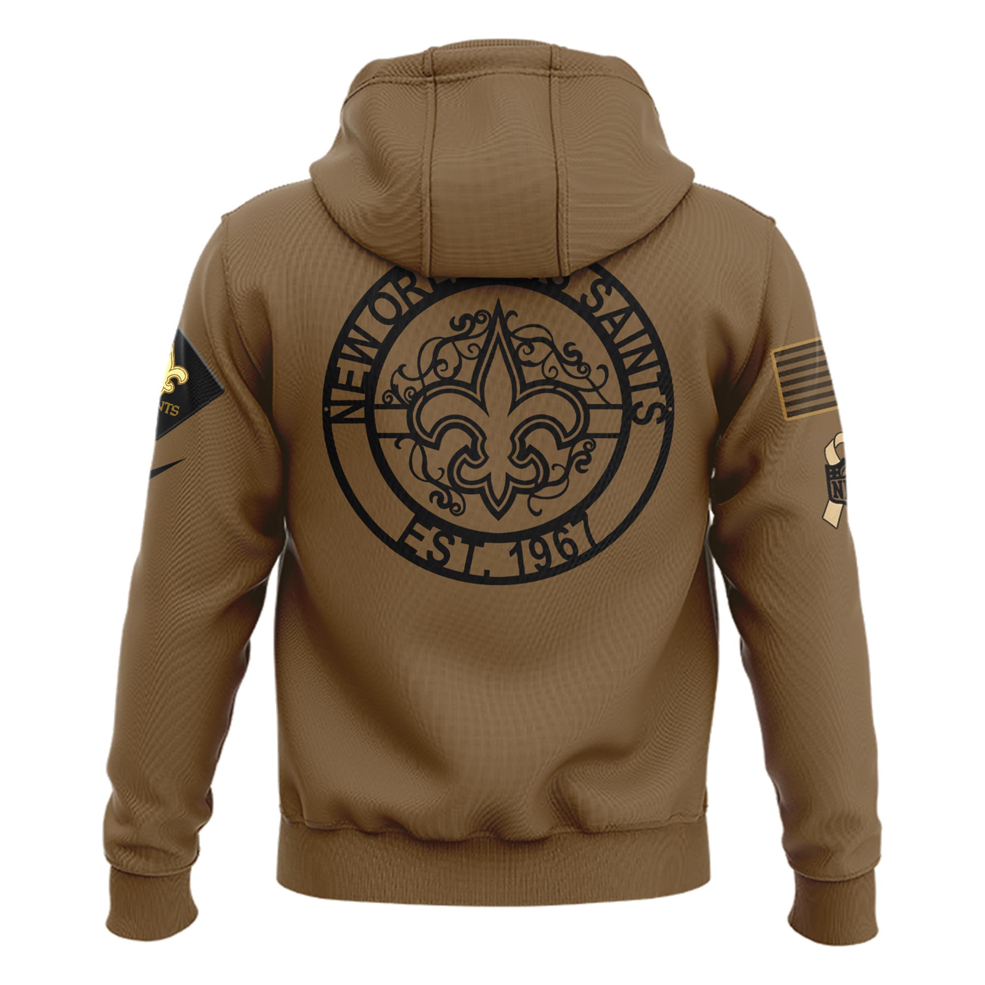 New Orleans Saints Veterans Hoodie