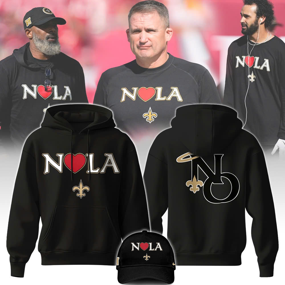 New Orleans Saints x NOLA Hoodie 2025