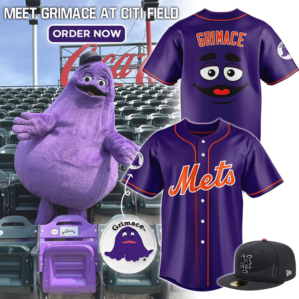 New Team Official X Grimace Purple Jersey