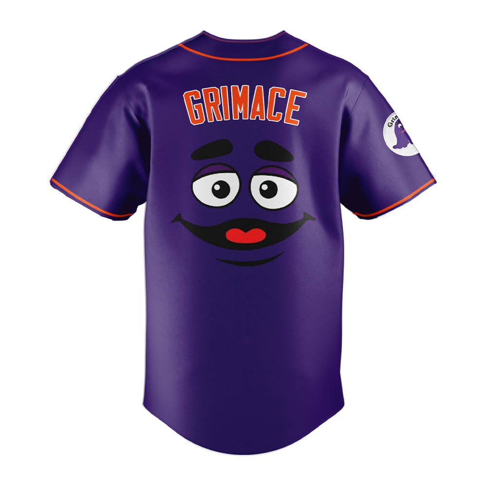 New Team Official X Grimace Purple Jersey