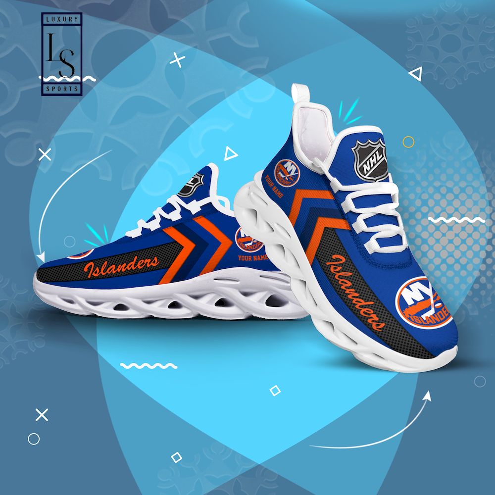 New York Islanders NHL Personalized Max Soul Shoes