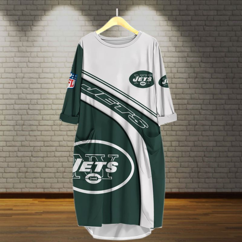 New York Jets All Over Print Caftan3400