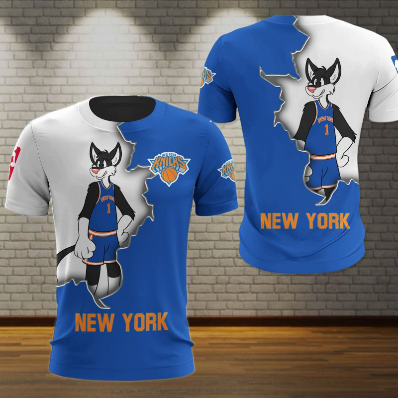New York Knicks All Over Print Caftan7271