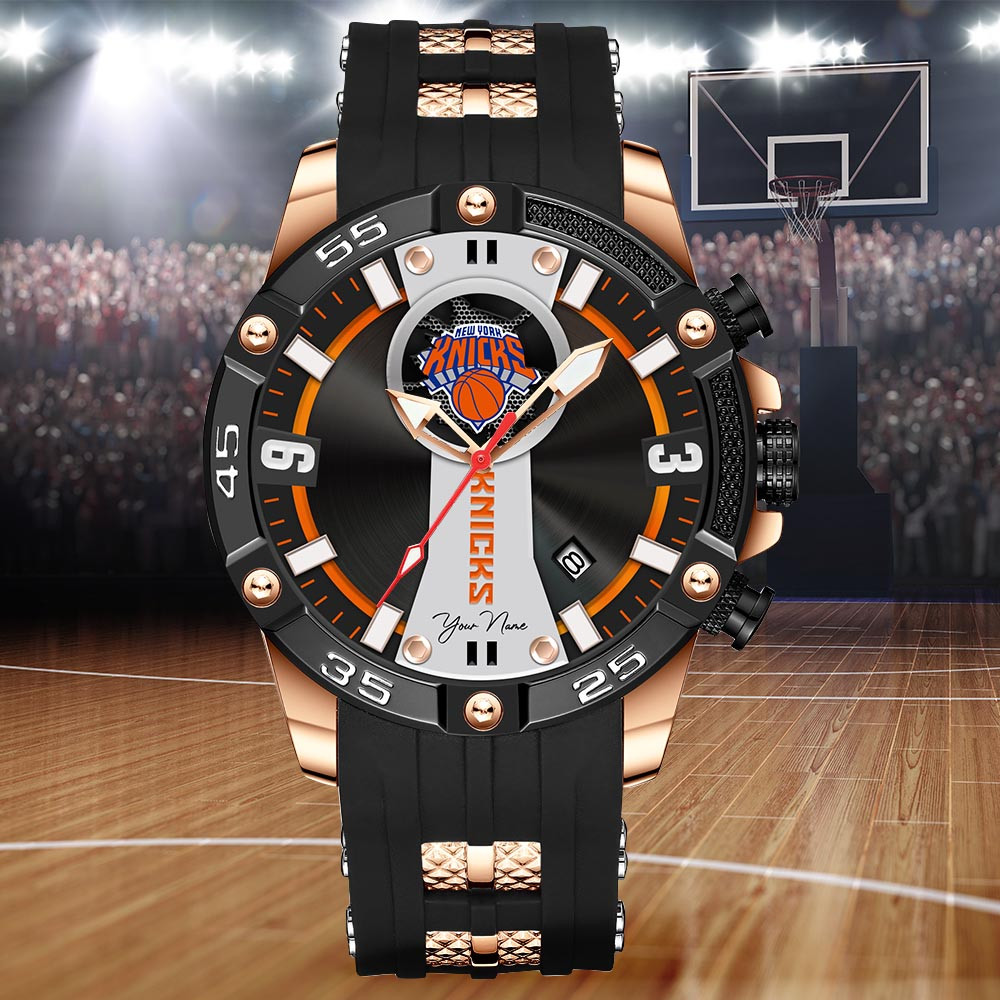New York Knicks Fashion Stainless Steel Watch