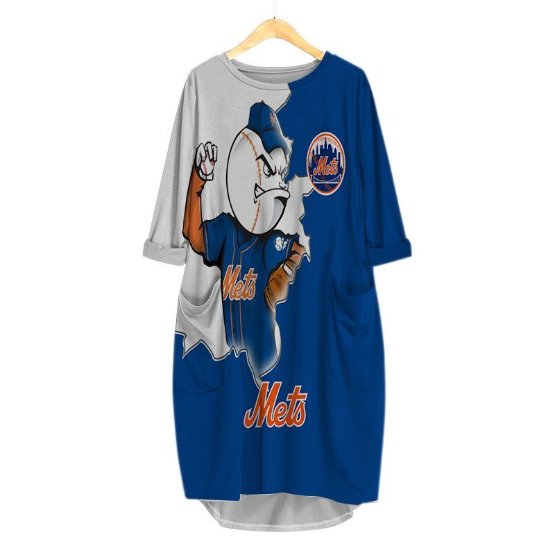 New York Mets All Over Print Caftan2217