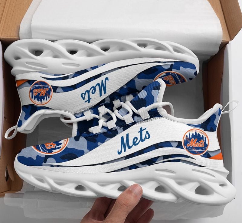 New York Mets Camo Pattern Max Soul Shoes NEW019750
