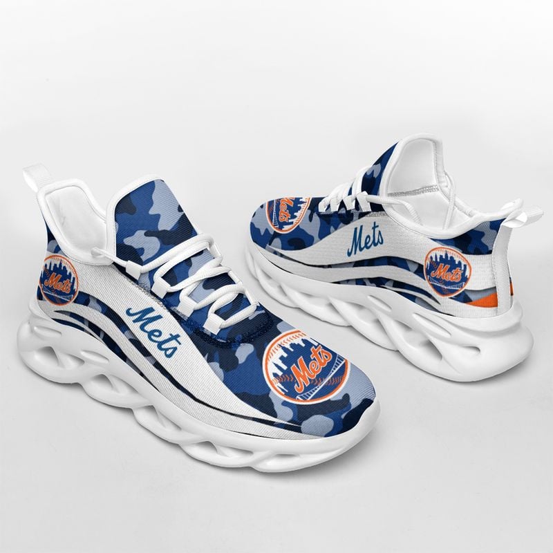 New York Mets Camo Pattern Max Soul Shoes NEW019750