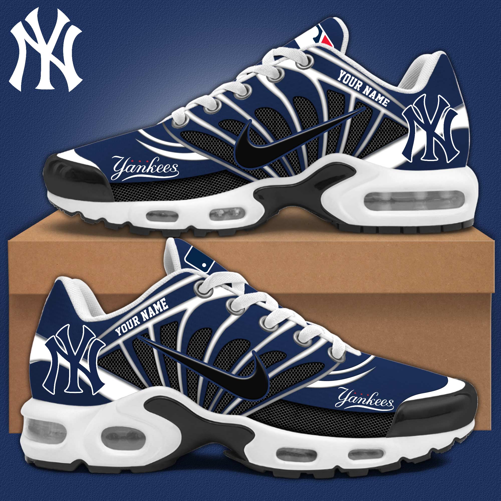 New York Yankees Personalized Shoes