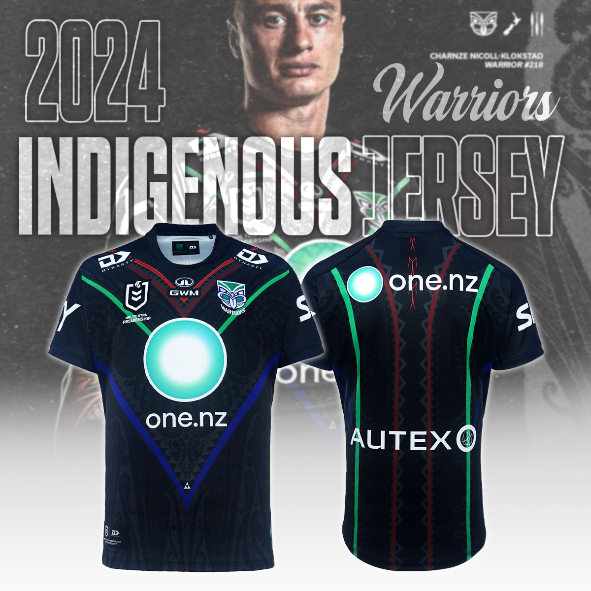 New Zealand Warriors   S INDIGENOUS JERSEY