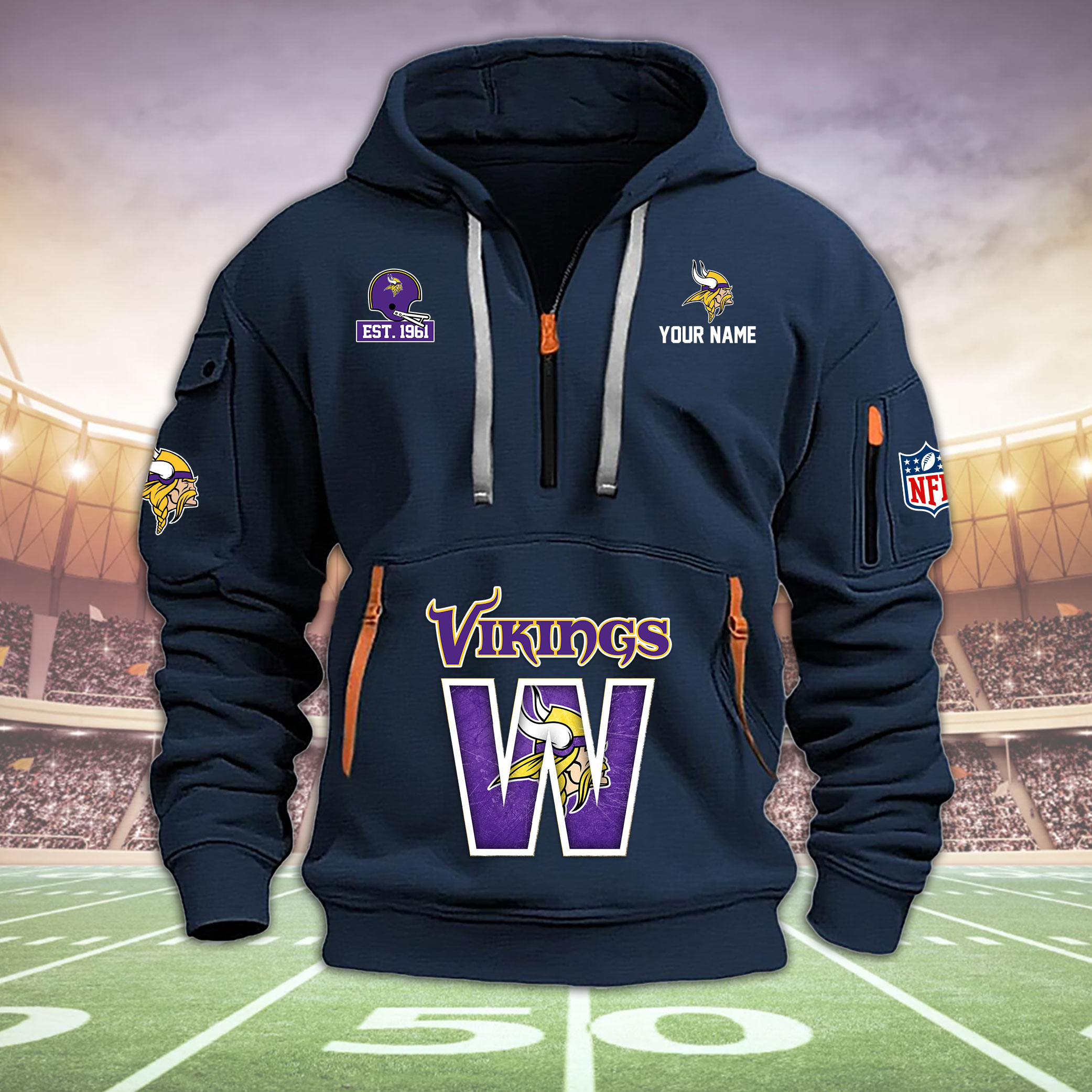 NKMNVM12315Vik Heavy Hoodie