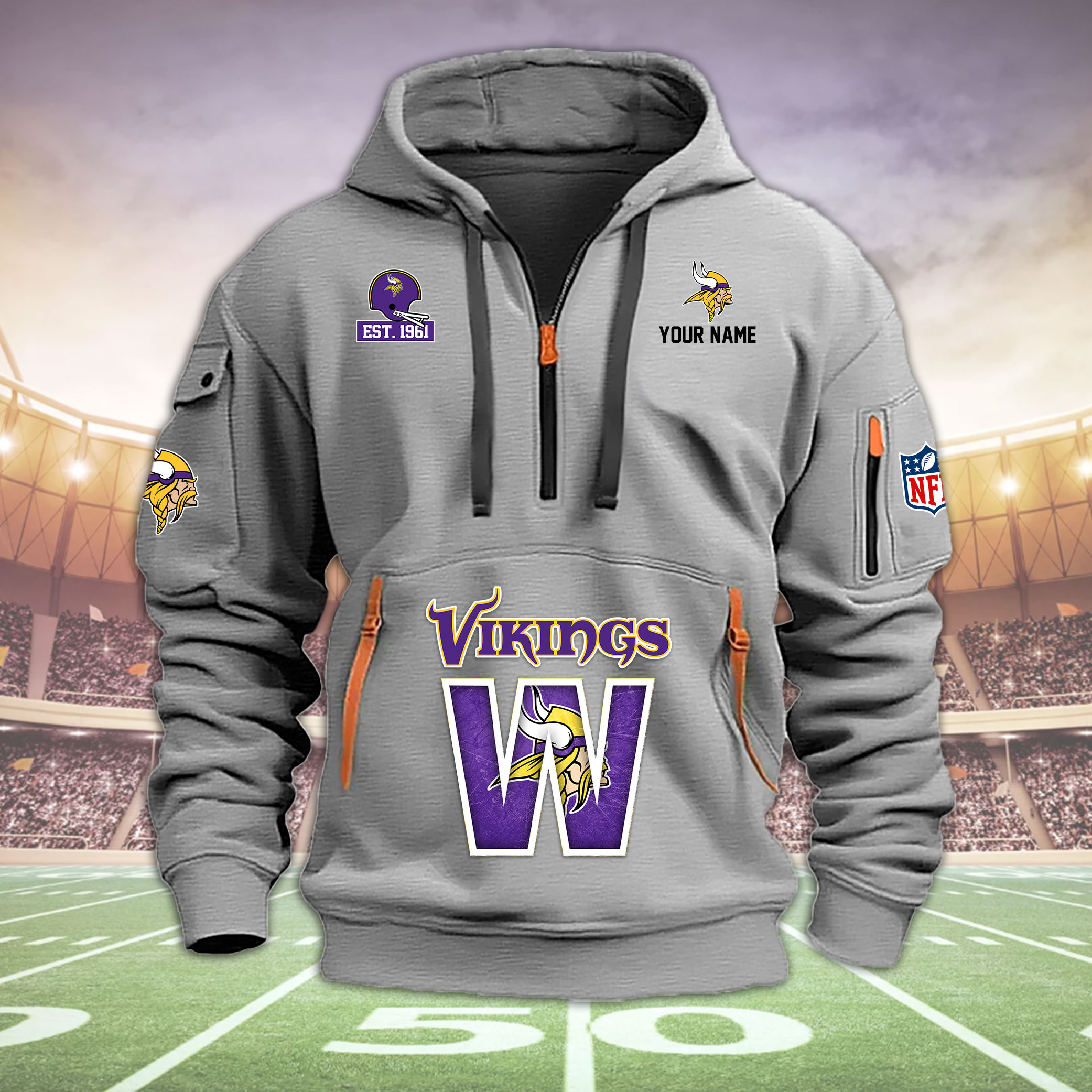 NKMNVM12315Vik Heavy Hoodie