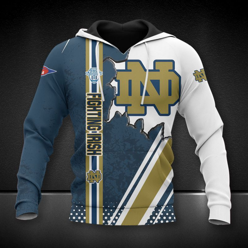 Notre Dame Fighting Irish All Over Print Caftan8425