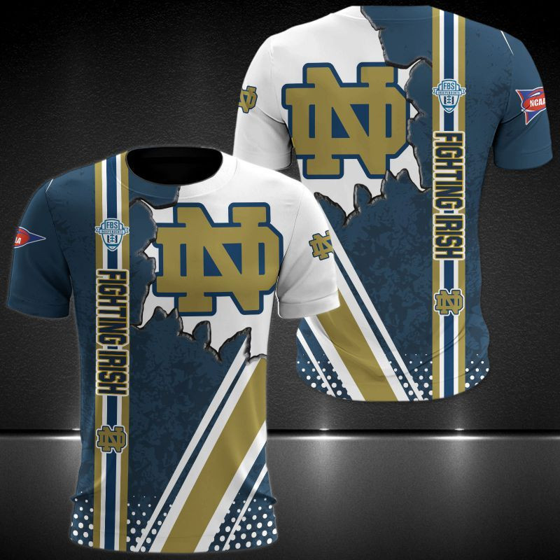 Notre Dame Fighting Irish All Over Print Caftan8425