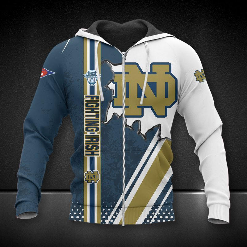 Notre Dame Fighting Irish All Over Print Caftan8425