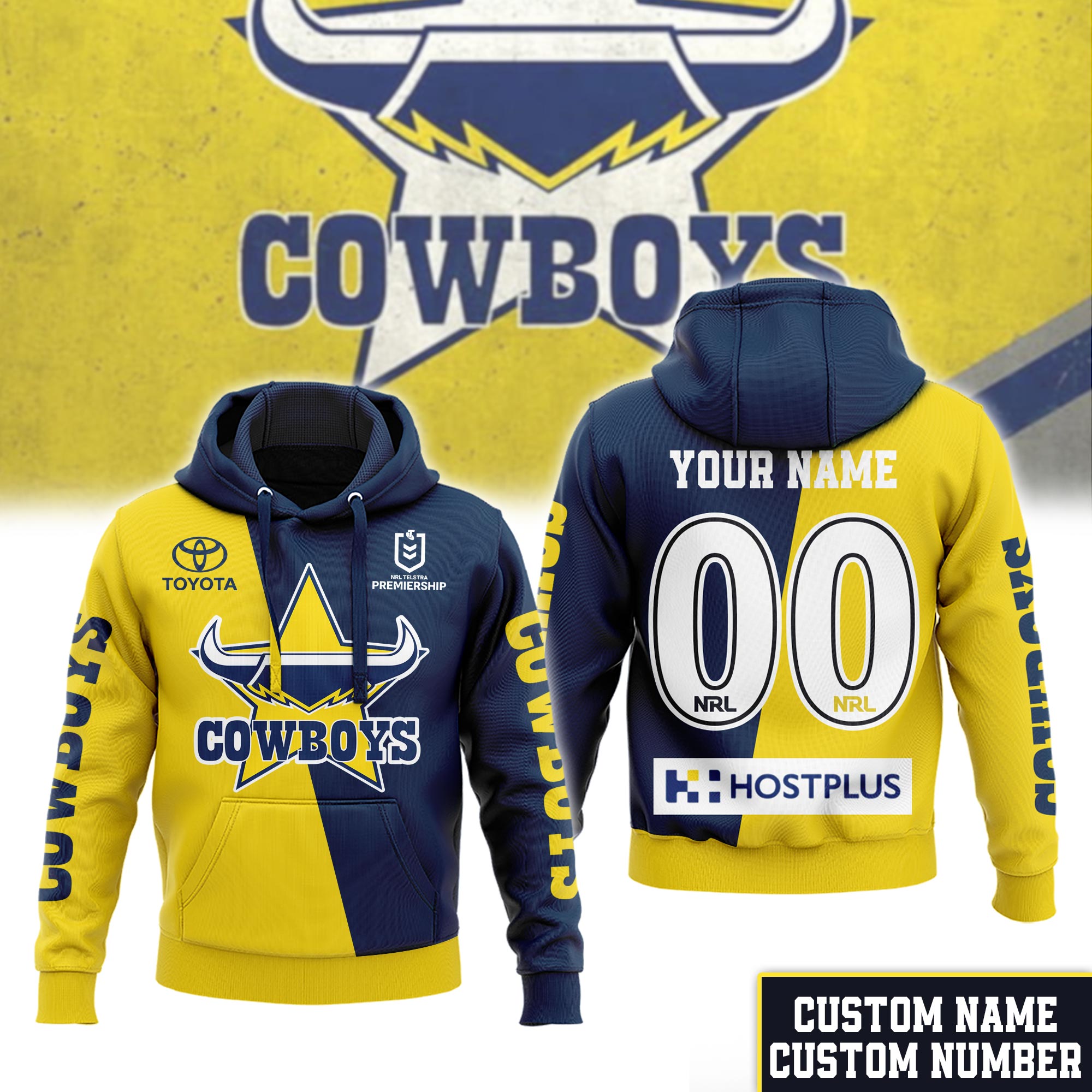 NQ Cowboys Personalized Hoodie Limited