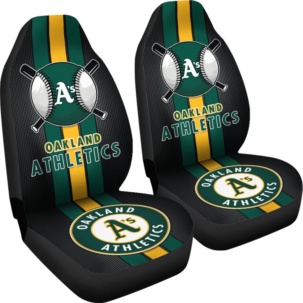 Oakland Athletics Car Seat Covers MBL Baseball Ph220914-21