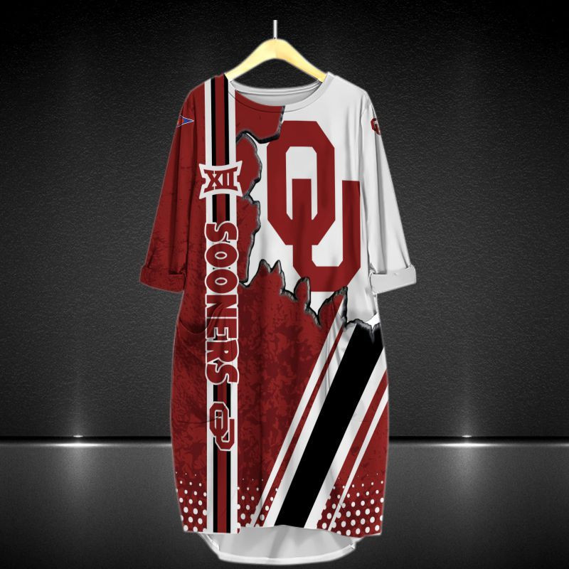 Oklahoma Sooners All Over Print Caftan8427