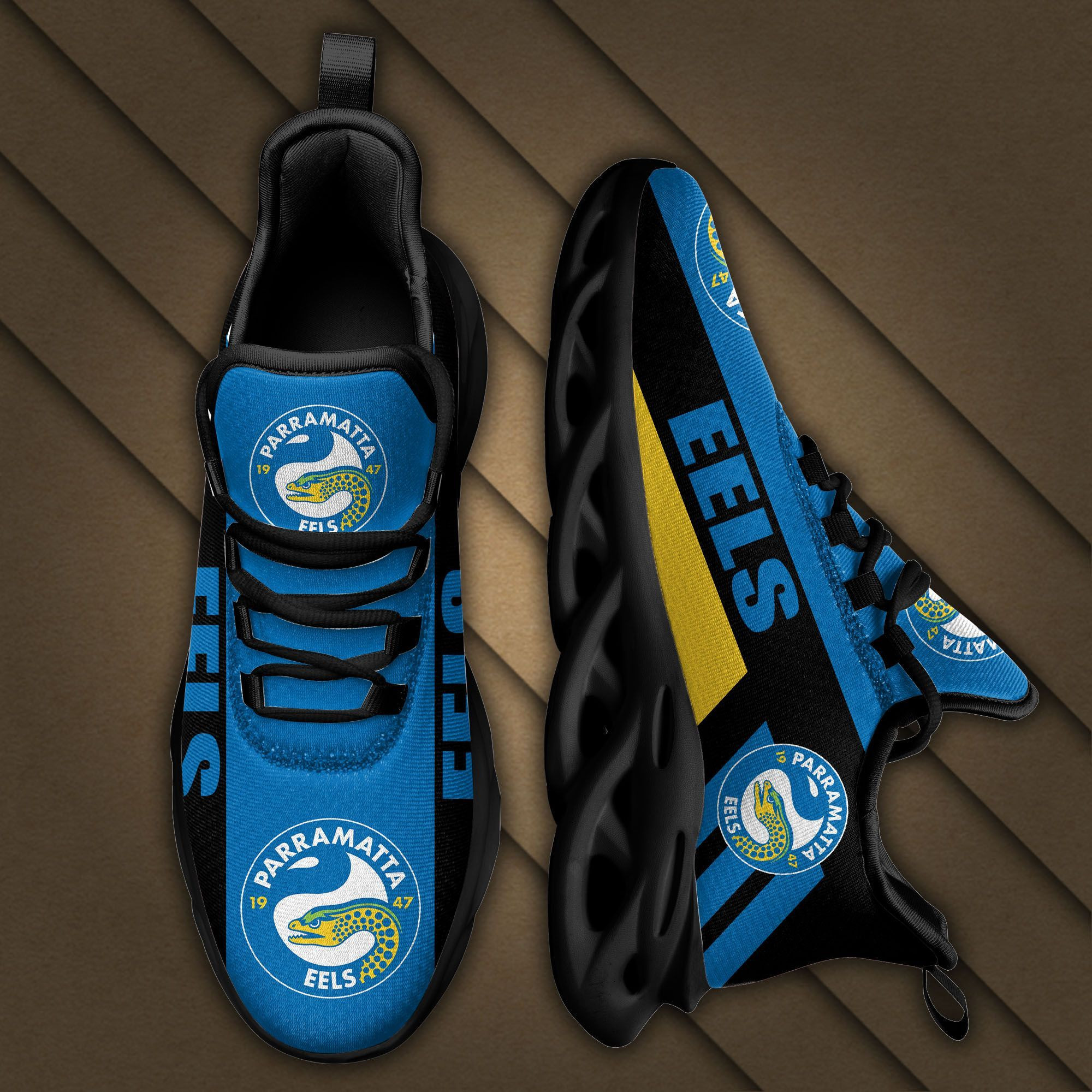 Parramatta Eels Max Soul Sneakers Shoes