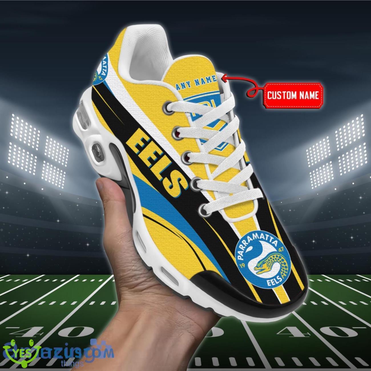 Parramatta Eels Personalized Name Air Cushion Sports Shoes Sneaker KLTNS220406