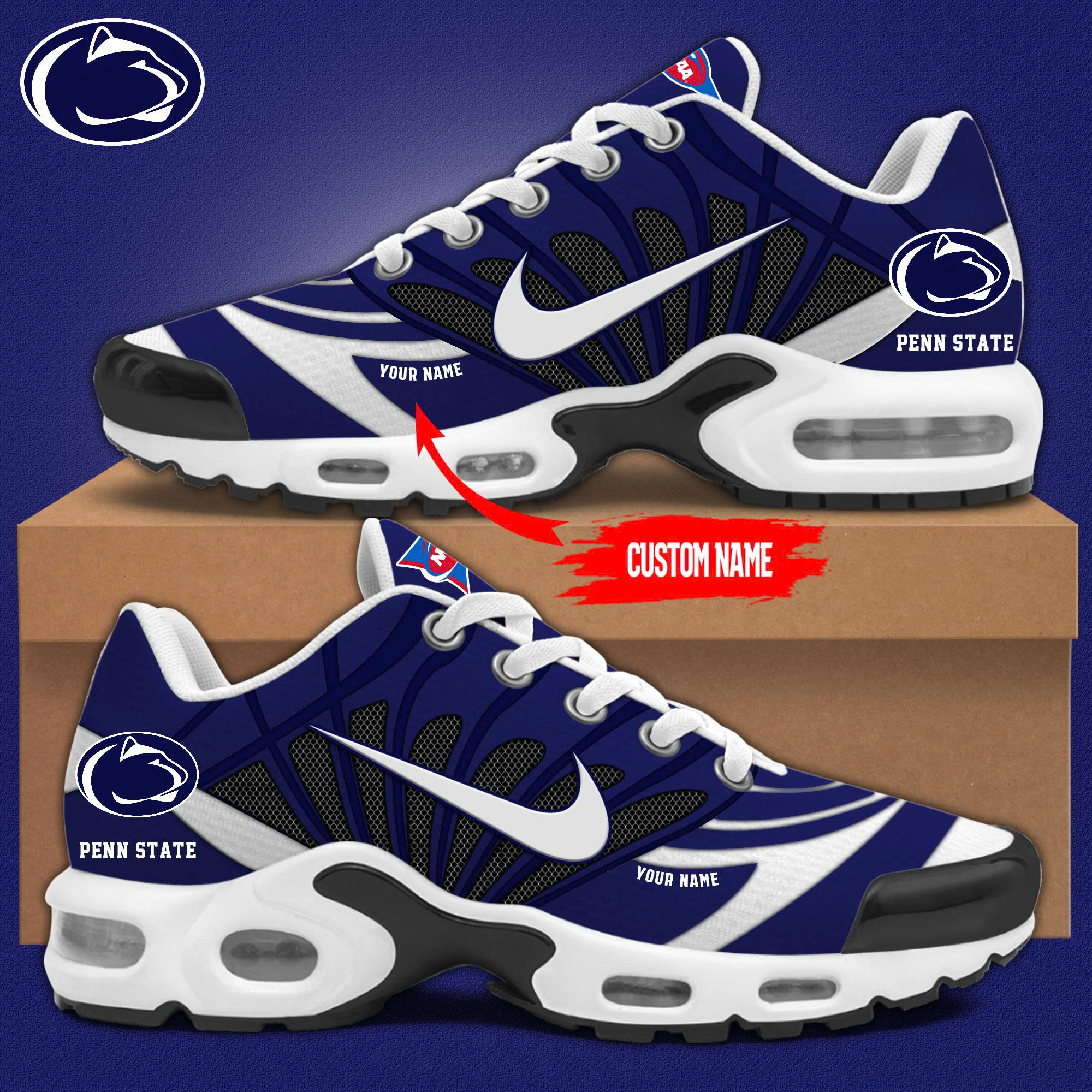 Penn State Nittany Lions Personalized Shoes